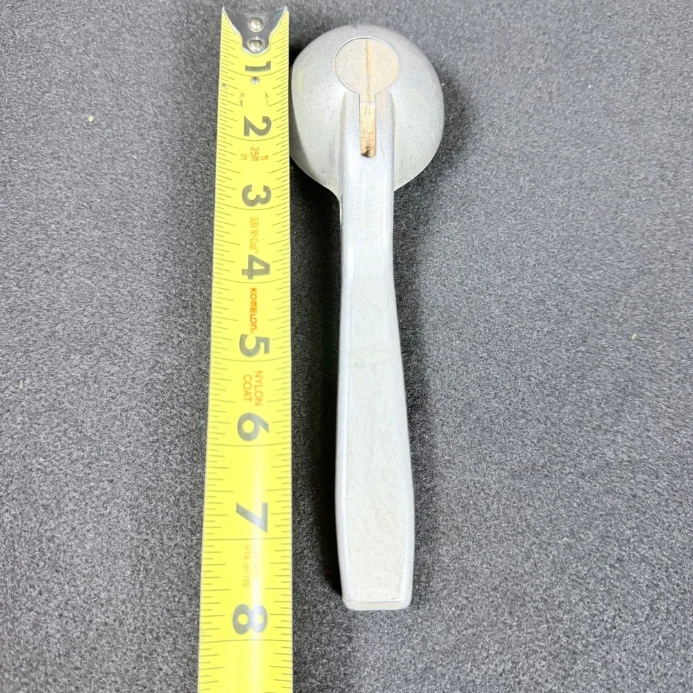 Vintage Aluminum Ice Cream Scoop Thumb Trigger Release Metal Kitchen Tool 8 Inch